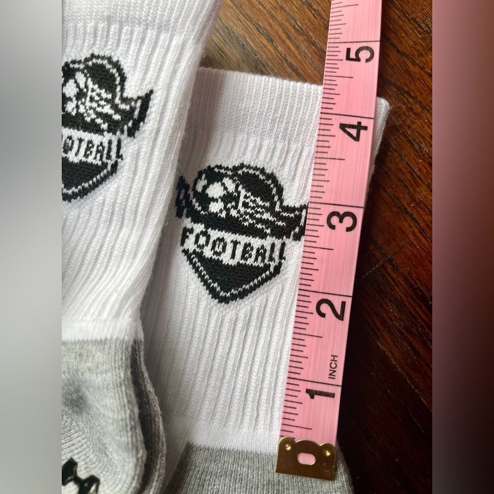 Football/Soccer Youth Custom Grip Socks- 5 Pairs NWOT - Picture 3 of 5
